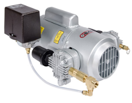 Gast 4LCB-46S-M450GX FREE  SHIPPING. Oilless Piston Air Compressor for Dry Sprinkler Systems.