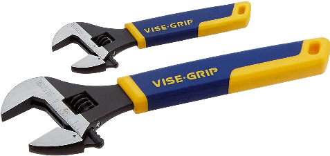 Vise Grip Adjustable Wrench Set